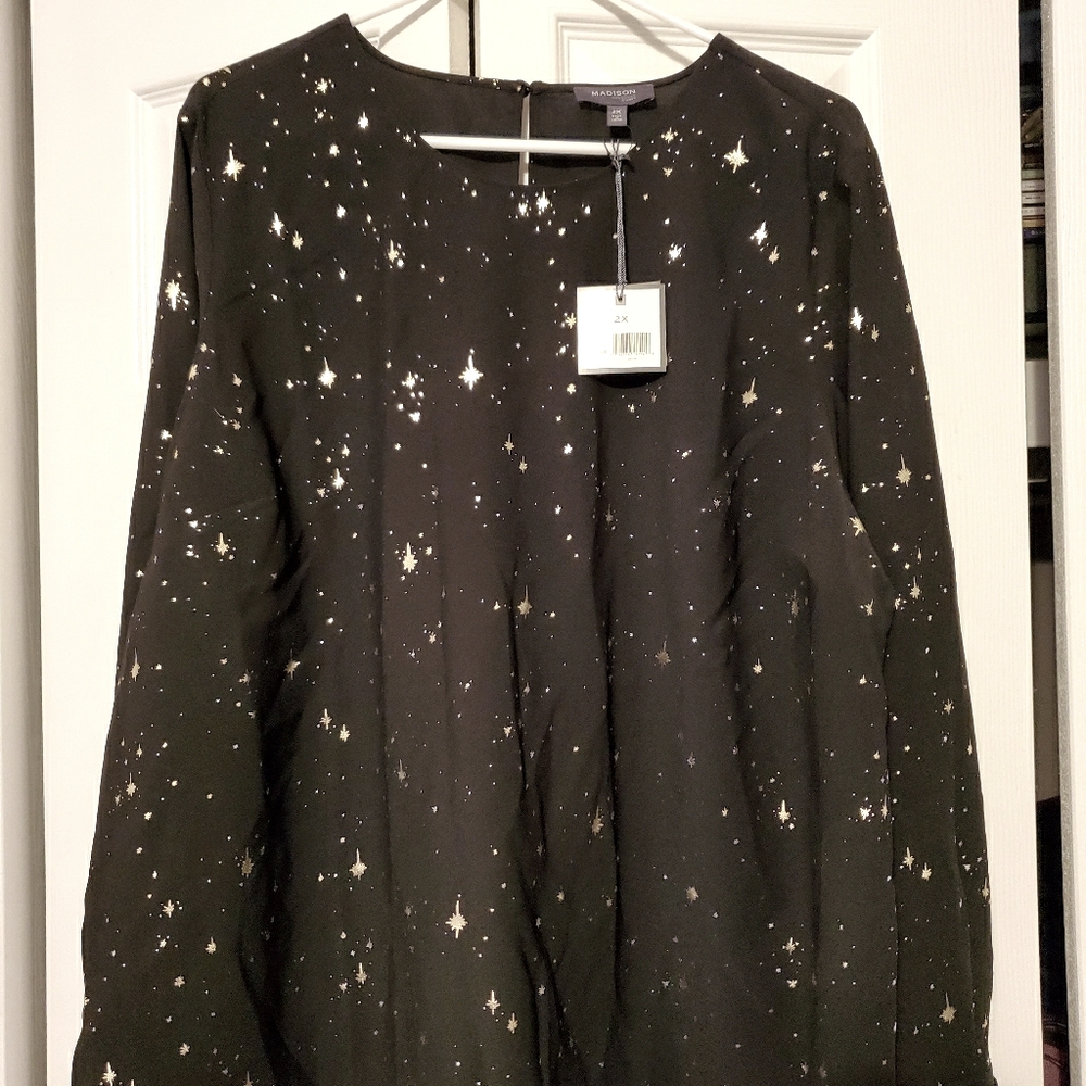 New Madison Blouse 2X